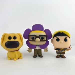 Funko Pop Disney Pixar Lot Includes Carl 1096, Russell 1095 and Dug 1092